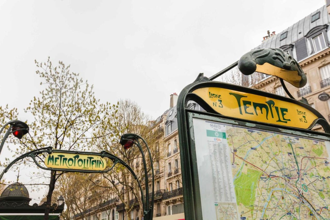 Spacious Apartment - 2B-10P - Ac - Marais Paris Exterior photo